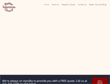Tablet Screenshot of betterinsurancegroup.com